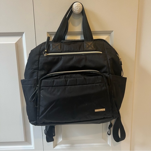 Black Skip Hop Mainframe Diaper Bag - Picture 1 of 5